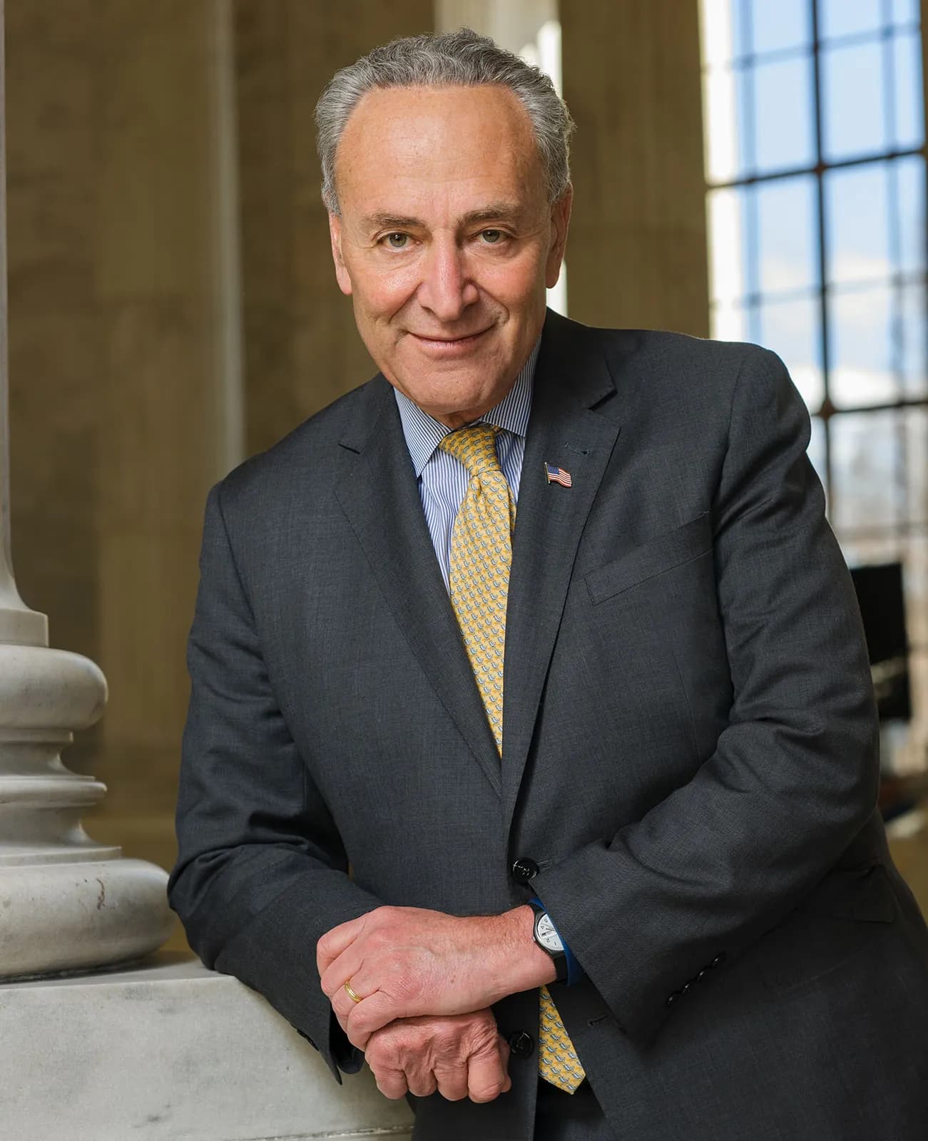 Chuck Schumer's headshot photograph